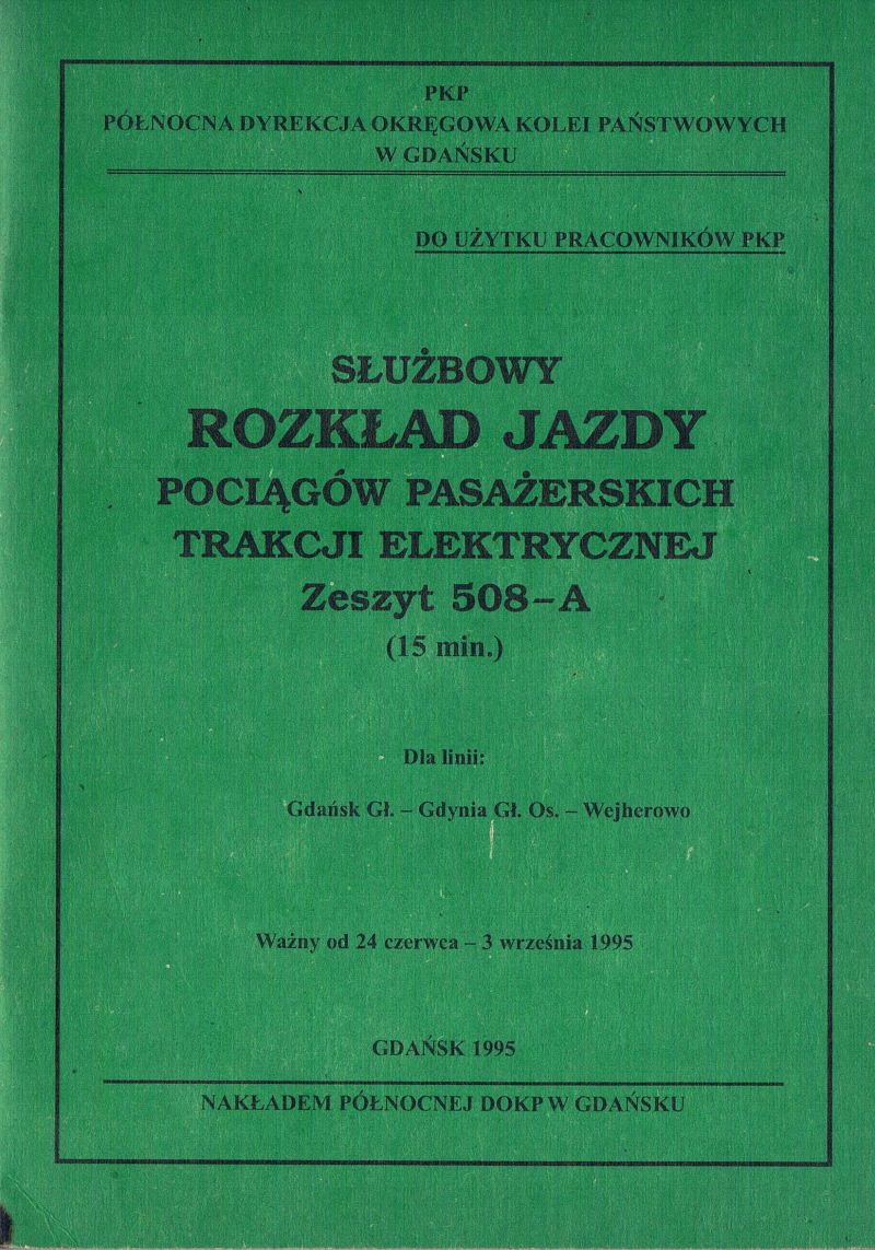 Zeszyt 508A - 1995 rok