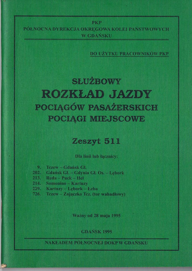 Zeszyt 511 - 1995 rok