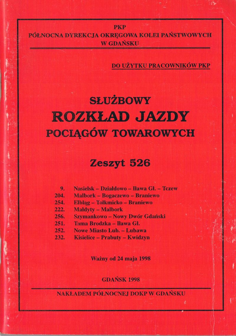 Zeszyt 526 - 1998 rok